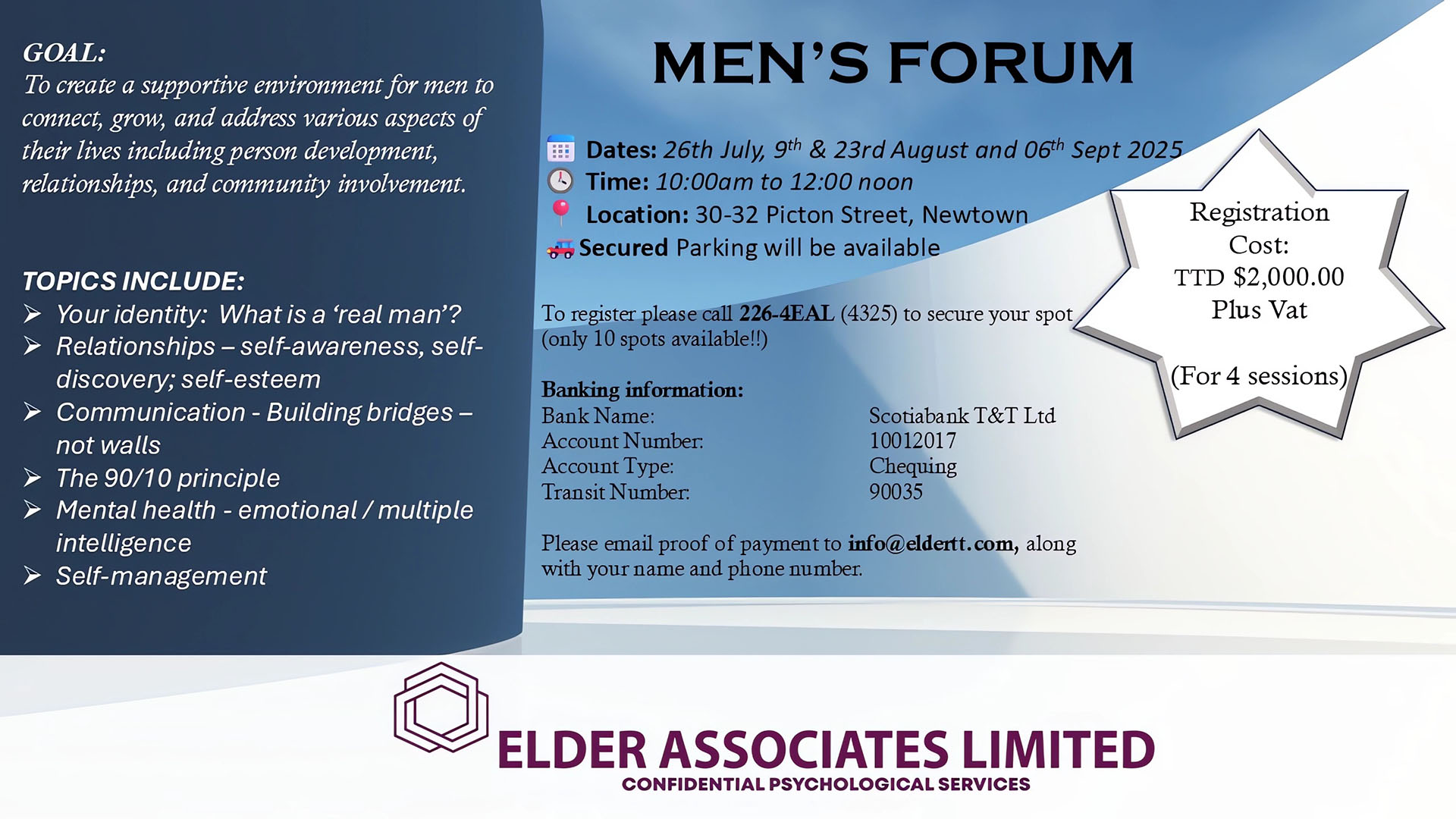 Men's Forum NEW